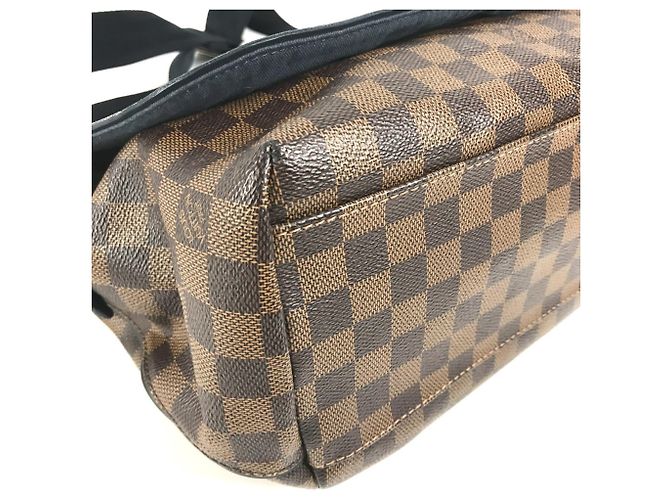 Borsa a flap Damier Sprinter GM di Louis Vuitton Marrone Blu navy - vista 6