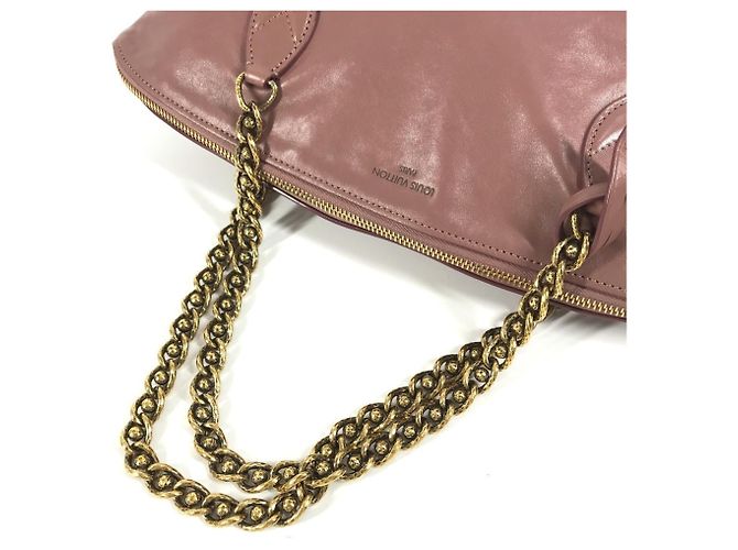Borsa a catena Lockit di Louis Vuitton Marrone Rosa - vista 15