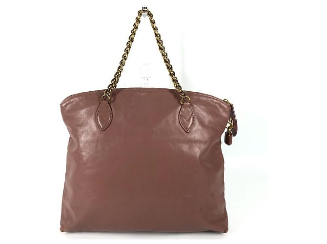 Borsa a catena Lockit di Louis Vuitton Marrone Rosa - vista 2