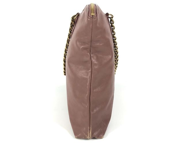 Borsa a catena Lockit di Louis Vuitton Marrone Rosa - vista 3