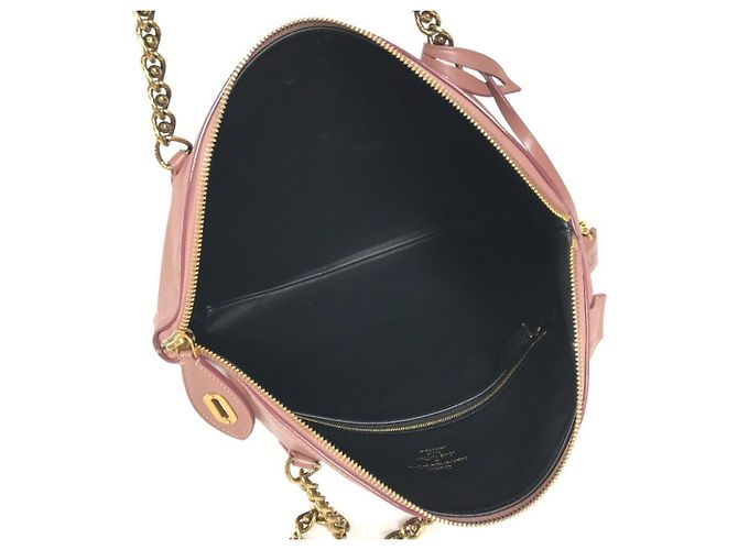 Borsa a catena Lockit di Louis Vuitton Marrone Rosa - vista 7