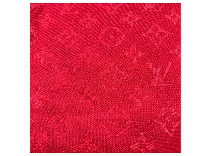 Monogramm Schal von Louis Vuitton Rot - Ansicht 4