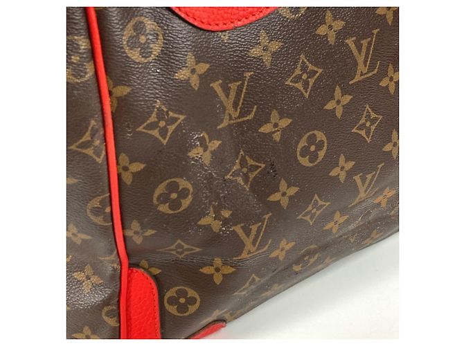 Borsa a Spalla Monogram Estrella di Louis Vuitton Marrone Rosso - vista 11