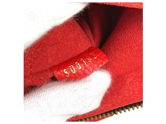 Borsa a Spalla Monogram Estrella di Louis Vuitton Marrone Rosso - vista 15