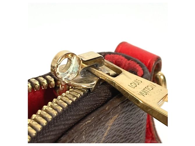 Borsa a Spalla Monogram Estrella di Louis Vuitton Marrone Rosso - vista 17