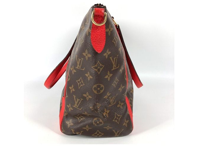 Borsa a Spalla Monogram Estrella di Louis Vuitton Marrone Rosso - vista 3