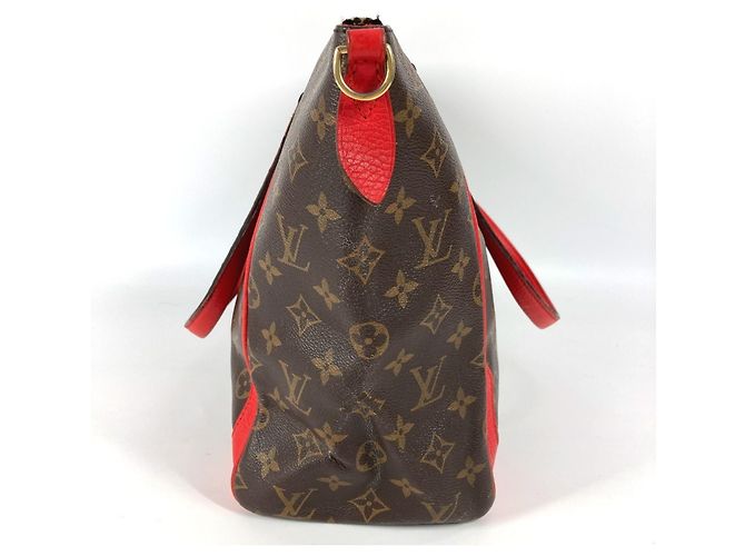 Borsa a Spalla Monogram Estrella di Louis Vuitton Marrone Rosso - vista 4