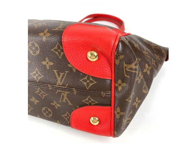 Borsa a Spalla Monogram Estrella di Louis Vuitton Marrone Rosso - vista 5