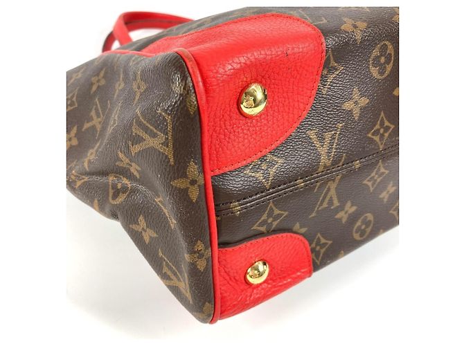 Borsa a Spalla Monogram Estrella di Louis Vuitton Marrone Rosso - vista 6