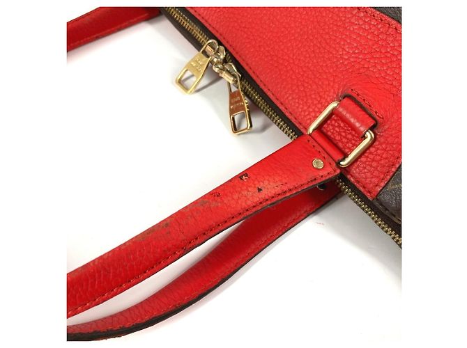 Borsa a Spalla Monogram Estrella di Louis Vuitton Marrone Rosso - vista 9