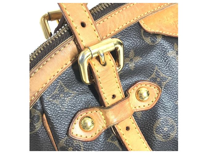 Borsa Tote Louis Vuitton Monogram Tivoli GM Marrone - vista 9