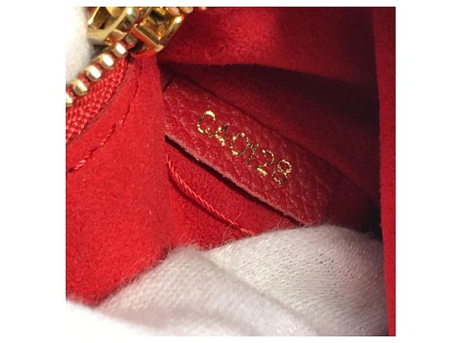 Borsa San Placide Monogram Louis Vuitton Marrone Rosso - vista 12
