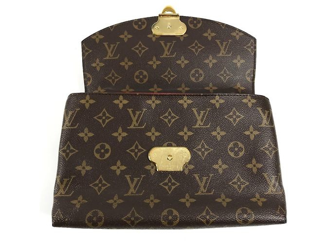 Borsa San Placide Monogram Louis Vuitton Marrone Rosso - vista 13