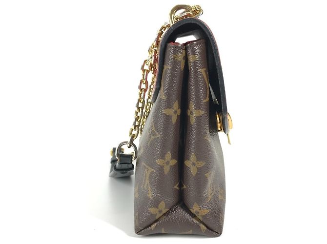 Borsa San Placide Monogram Louis Vuitton Marrone Rosso - vista 3