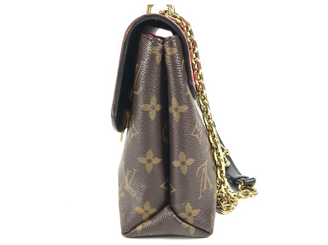 Borsa San Placide Monogram Louis Vuitton Marrone Rosso - vista 4