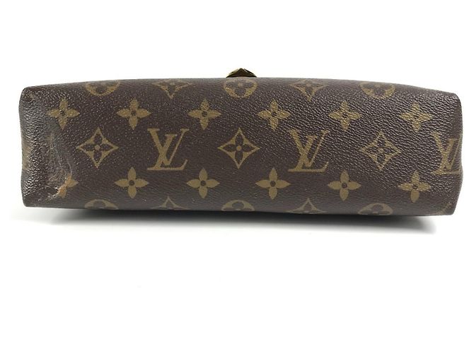 Borsa San Placide Monogram Louis Vuitton Marrone Rosso - vista 5