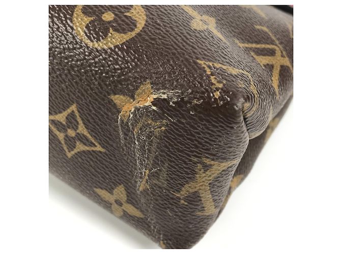 Borsa San Placide Monogram Louis Vuitton Marrone Rosso - vista 8