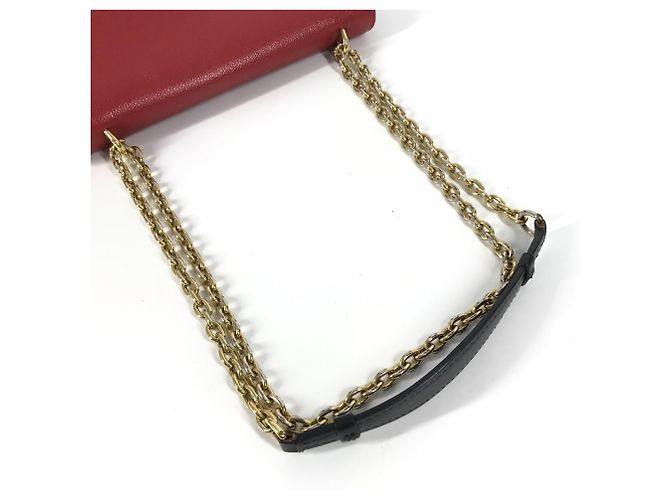 Borsa San Placide Monogram Louis Vuitton Marrone Rosso - vista 9