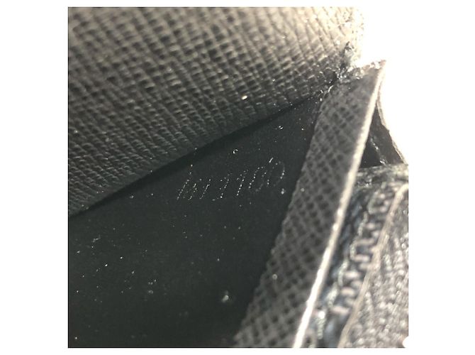 Louis Vuitton Damier Graphite Long Wallet Black - view 12