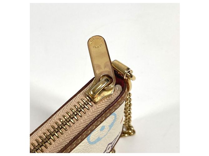 Louis Vuitton Monogram Multicolore Mila MM Chain Bag White - view 10