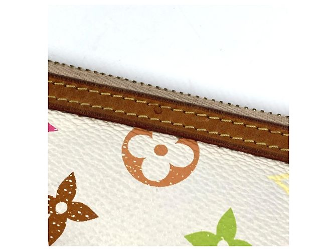Louis Vuitton Monogram Multicolore Mila MM Chain Bag White - view 12
