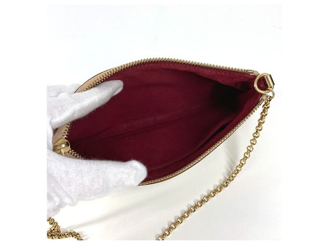 Louis Vuitton Monogram Multicolore Mila MM Chain Bag White - view 16