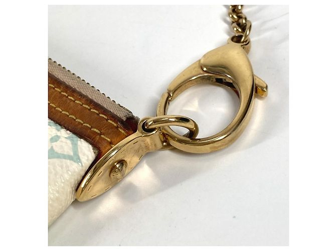 Louis Vuitton Monogram Multicolore Mila MM Chain Bag White - view 8