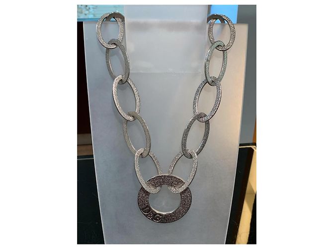 Magnifica parure DOLCE & GABBANA collana e orecchini Collezione “Stone” Argento - vista 8