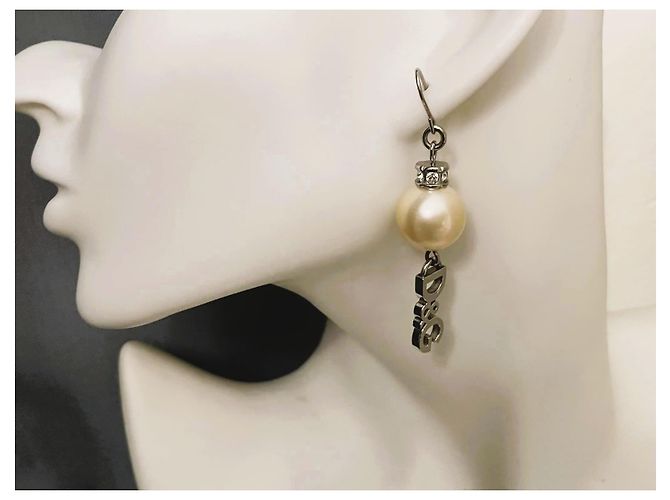 Magnifica parure DOLCE & GABBANA collana e orecchini perle Bianco - vista 3