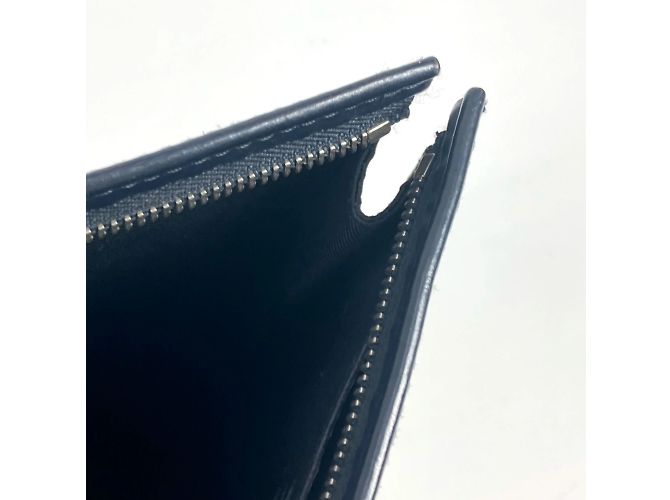 Borsa Pochette Voyage GM Louis Vuitton Monogram Savannah Chapman Brothers Bianco Blu navy - vista 12