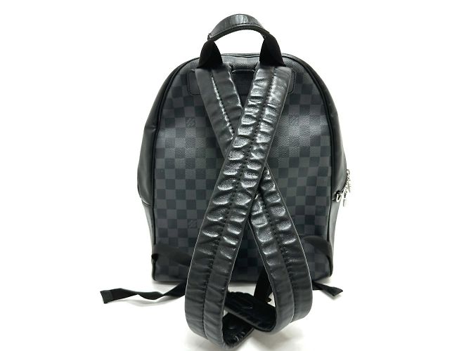 Zaino Josh Louis Vuitton in Damier Graphite Nero - vista 2