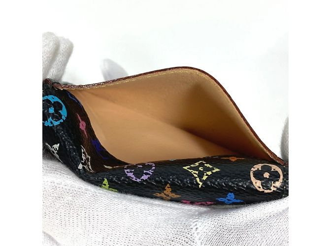 Louis Vuitton Monogram Multicolore Coin Purse Black - view 11
