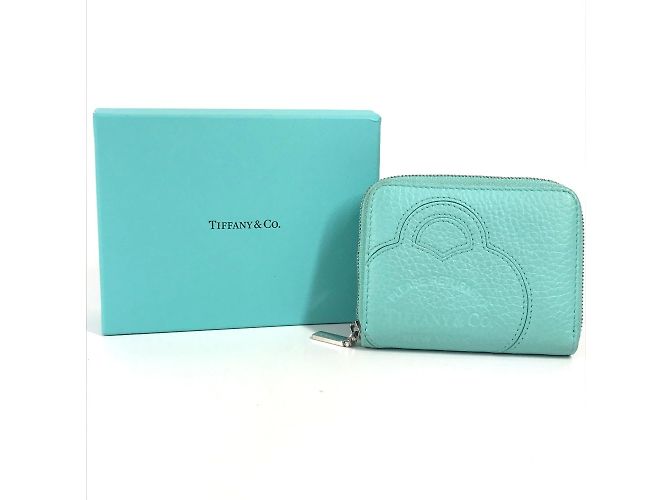 Monedero de cuero azul Tiffany & Co. - vista 14