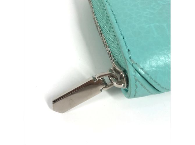 Monedero de cuero azul Tiffany & Co. - vista 4