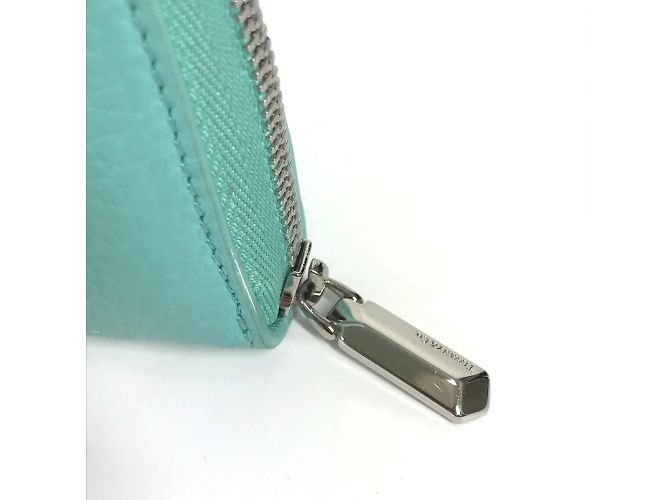 Monedero de cuero azul Tiffany & Co. - vista 5