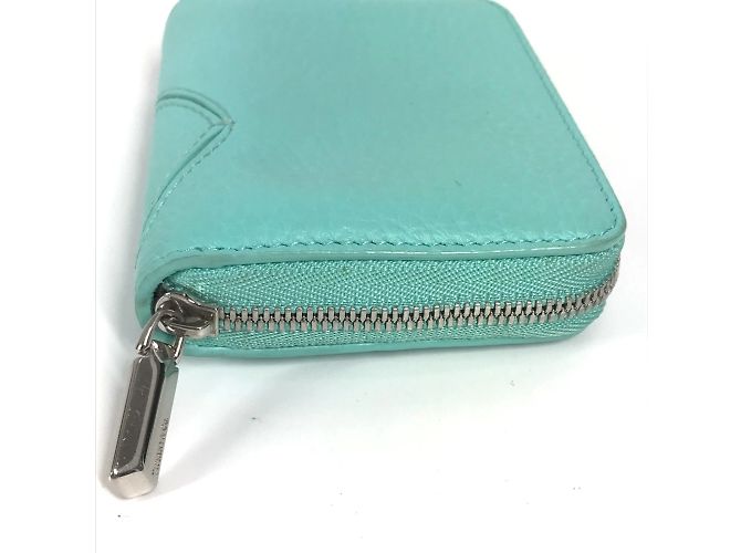 Monedero de cuero azul Tiffany & Co. - vista 6