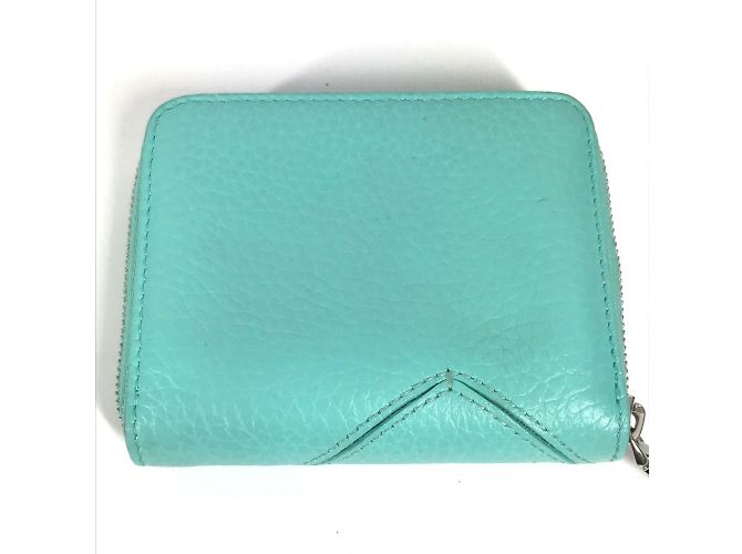 Monedero de cuero azul Tiffany & Co. - vista 7