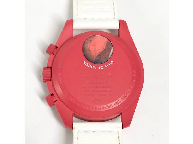 OMEGA Swatch SO33R100 Moon MISSION TO MARS Uhr - Ansicht 7