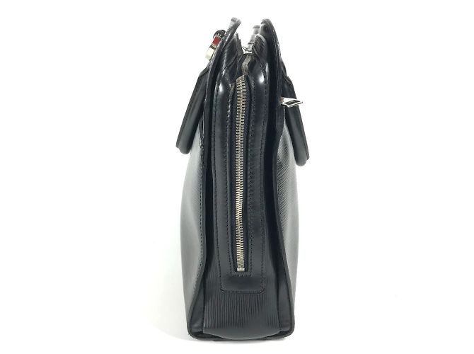 Borsa Bassano MM Epi Louis Vuitton Nero - vista 4