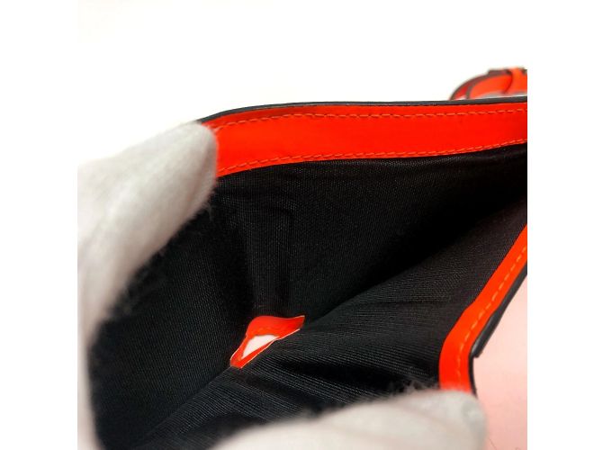Valentino VLTN Logo Geldbörse im Querformat Orange - Ansicht 11
