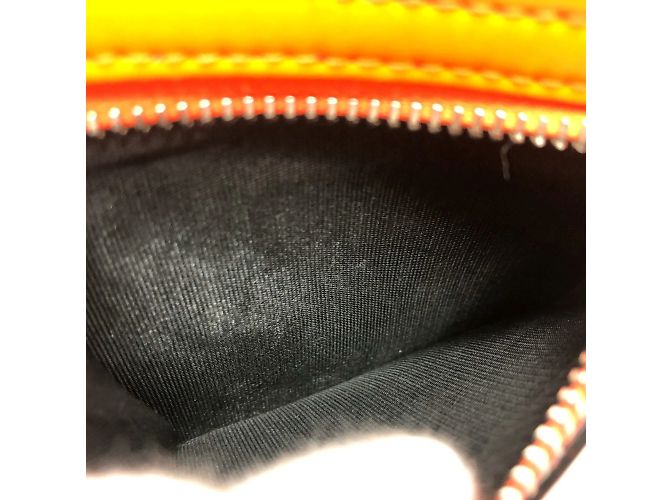 Valentino VLTN Logo Geldbörse im Querformat Orange - Ansicht 12