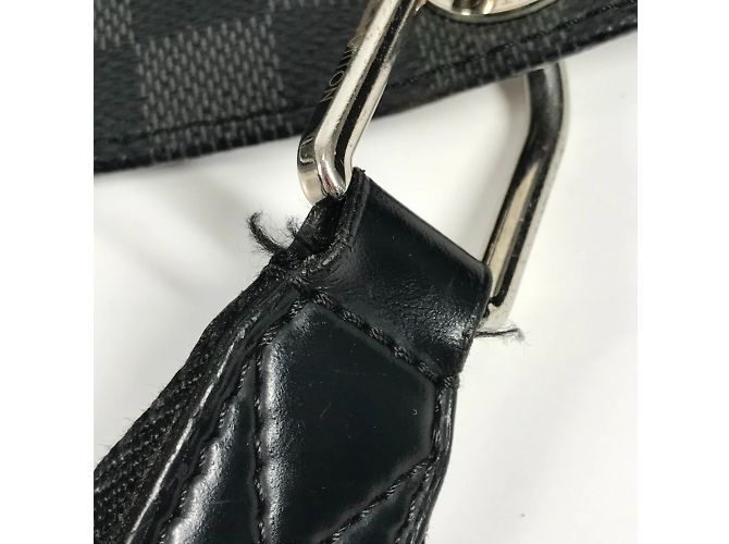 Borsa Hunter Damier Graphite Louis Vuitton Nero - vista 13