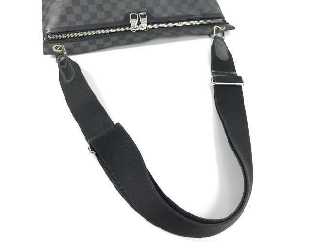 Borsa Hunter Damier Graphite Louis Vuitton Nero - vista 6