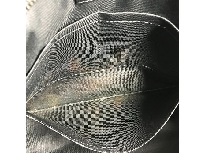 Borsa Hunter Damier Graphite Louis Vuitton Nero - vista 9