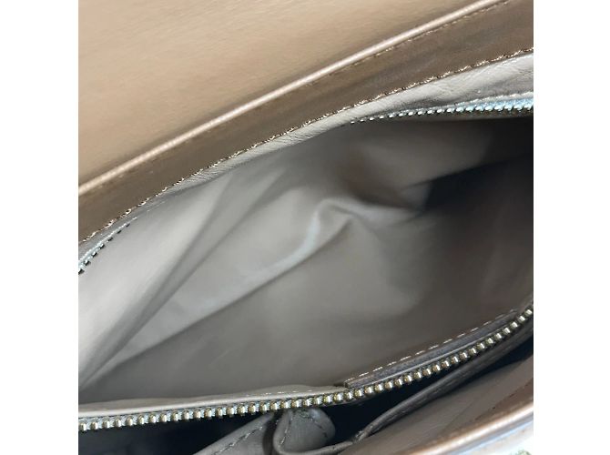 Borsa 2WAY Sofia con logo Gancini di Salvatore Ferragamo Beige - vista 14