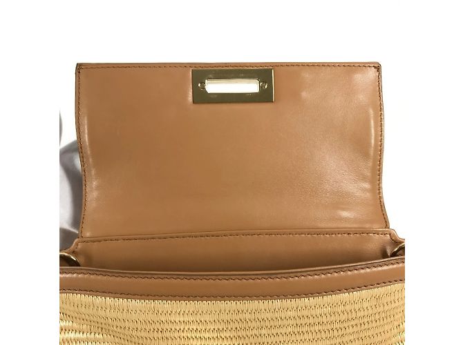 Borsa 2WAY Sofia con logo Gancini di Salvatore Ferragamo Beige - vista 15