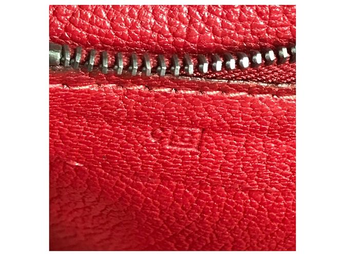 Hermès Borsa Tote MM Fourre Tout Hermes Rosso - vista 15