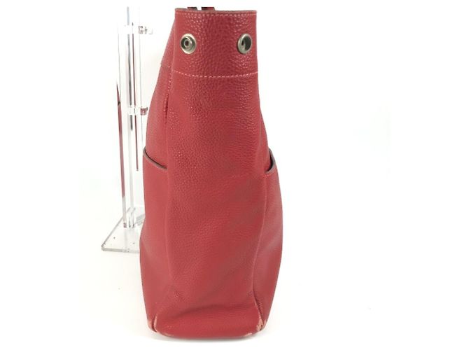 Hermès Borsa Tote MM Fourre Tout Hermes Rosso - vista 3