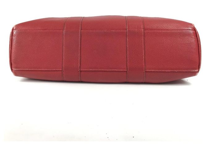 Hermès Borsa Tote MM Fourre Tout Hermes Rosso - vista 5