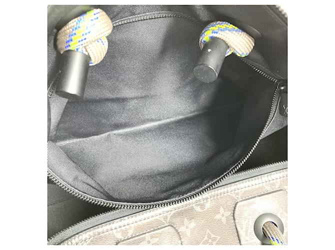 Boston Bag Monogram Eclipse Louis Vuitton Schwarz - Ansicht 11